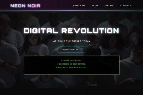 Neon Noir Nightclub