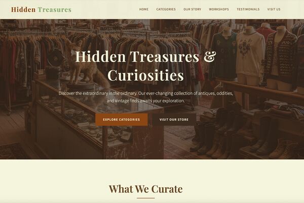 Hidden Treasures Antique Store